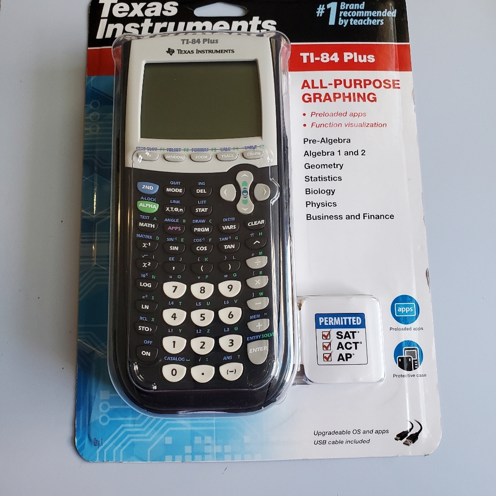 Texas Instruments TI-84 Plus Graphing Calculator New School MathTest All… - Picture 6 of 6